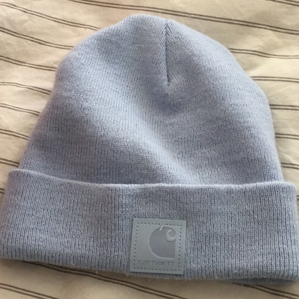 Carhartt Cuffed Beanie Hat in Light Blue